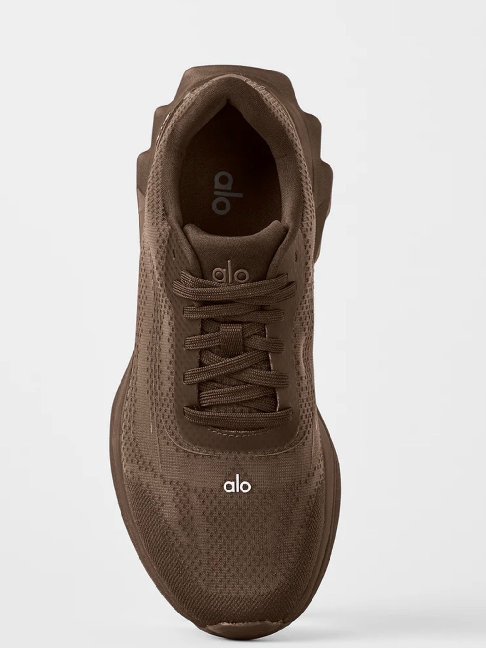 ALO Yoga Unisex Brown Lightweight Running Sneakers - Picture 3 of 8